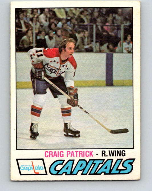 1977-78 O-Pee-Chee #278 Craig Patrick  Washington Capitals  V14905