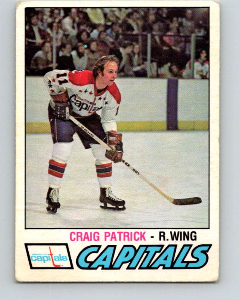 1977-78 O-Pee-Chee #278 Craig Patrick  Washington Capitals  V14906
