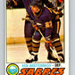 1977-78 O-Pee-Chee #279 Ken Breitenbach  RC Rookie Buffalo Sabres  V14909