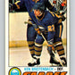 1977-78 O-Pee-Chee #279 Ken Breitenbach  RC Rookie Buffalo Sabres  V14912