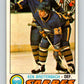1977-78 O-Pee-Chee #279 Ken Breitenbach  RC Rookie Buffalo Sabres  V14916