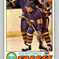 1977-78 O-Pee-Chee #279 Ken Breitenbach  RC Rookie Buffalo Sabres  V14917