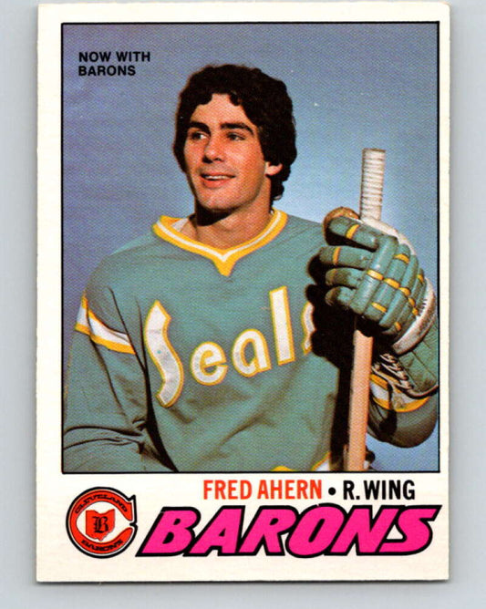 1977-78 O-Pee-Chee #280 Fred Ahern  Cleveland Barons  V14919