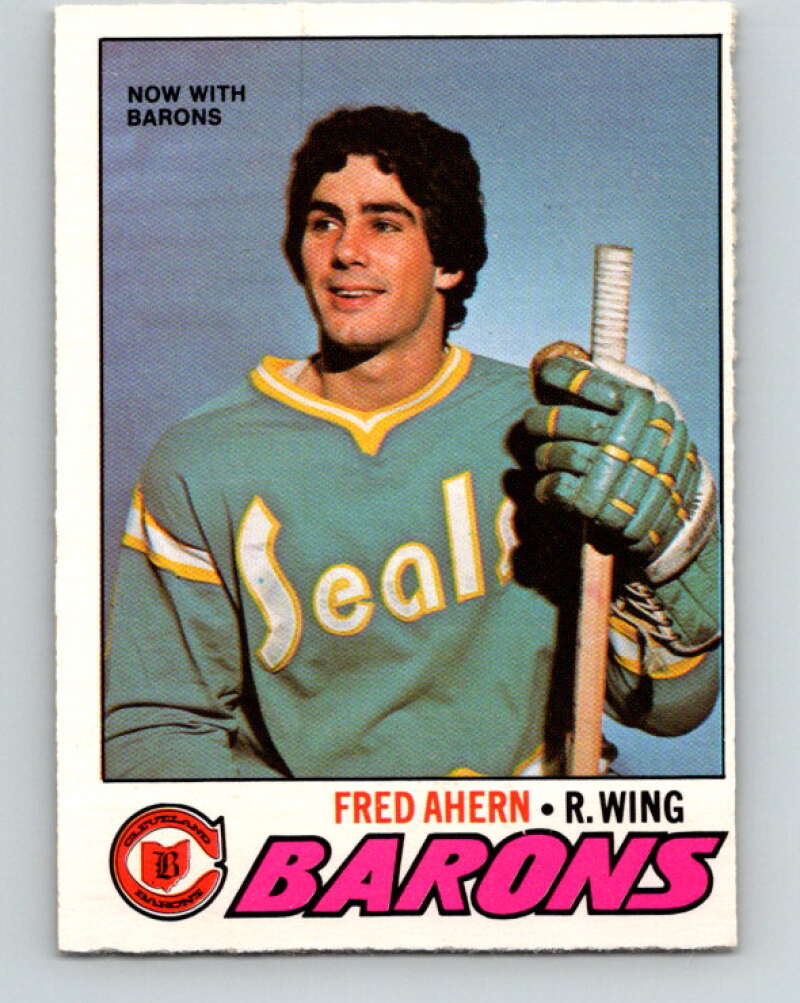 1977-78 O-Pee-Chee #280 Fred Ahern  Cleveland Barons  V14920