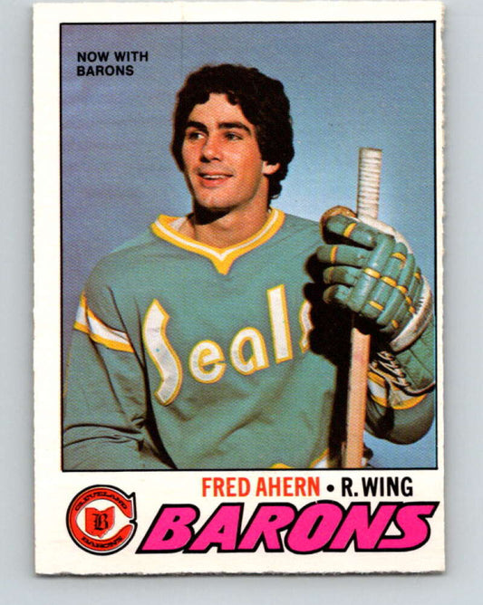 1977-78 O-Pee-Chee #280 Fred Ahern  Cleveland Barons  V14920