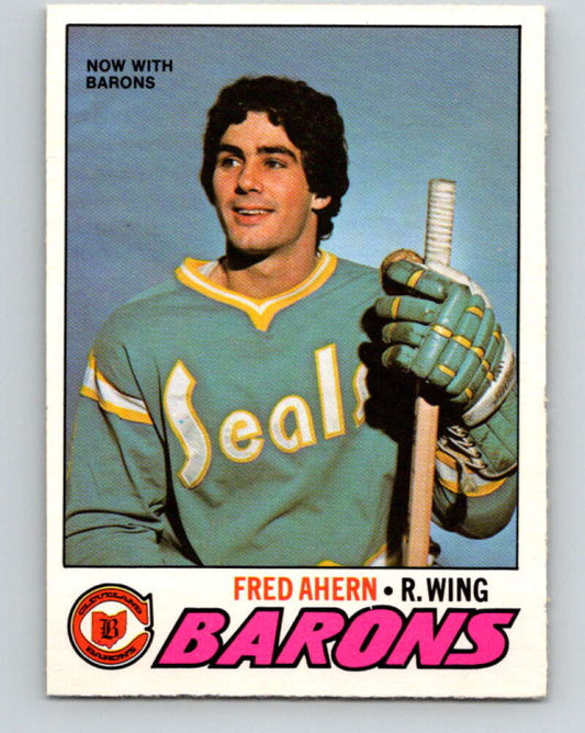 1977-78 O-Pee-Chee #280 Fred Ahern  Cleveland Barons  V14922