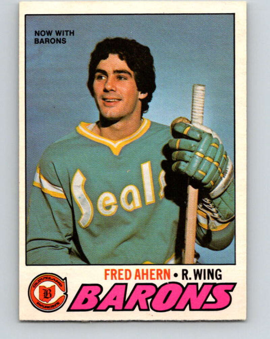 1977-78 O-Pee-Chee #280 Fred Ahern  Cleveland Barons  V14923