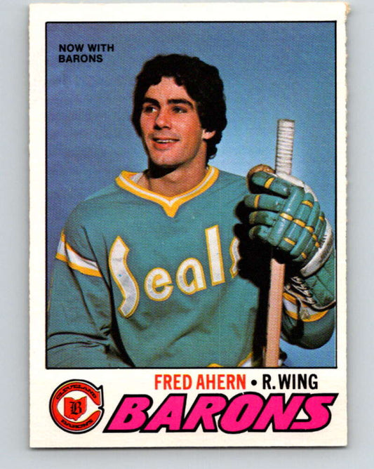 1977-78 O-Pee-Chee #280 Fred Ahern  Cleveland Barons  V14924