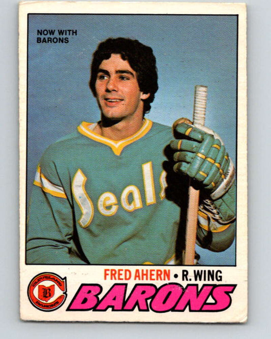 1977-78 O-Pee-Chee #280 Fred Ahern  Cleveland Barons  V14926