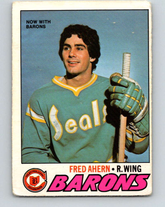 1977-78 O-Pee-Chee #280 Fred Ahern  Cleveland Barons  V14929