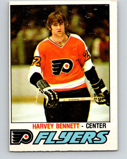 1977-78 O-Pee-Chee #282 Harvey Bennett  RC Rookie Philadelphia Flyers  V14937