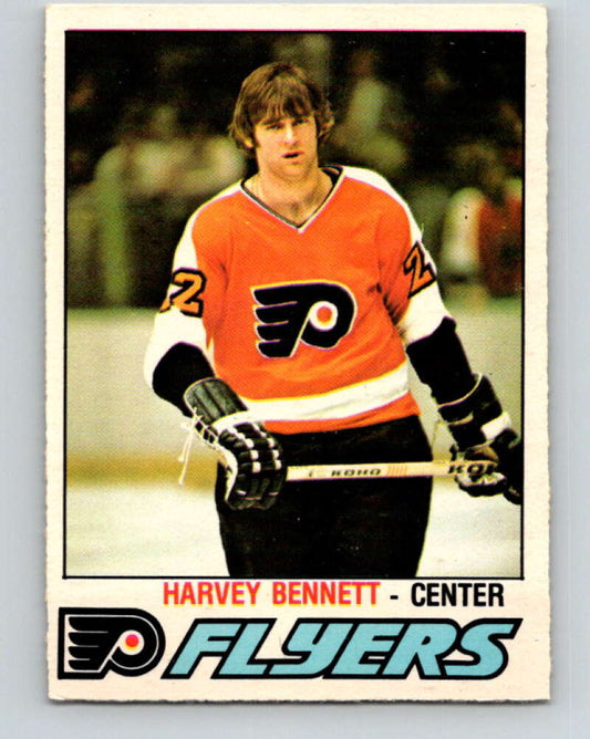 1977-78 O-Pee-Chee #282 Harvey Bennett  RC Rookie Philadelphia Flyers  V14938