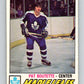 1977-78 O-Pee-Chee #284 Pat Boutette  Toronto Maple Leafs  V14956