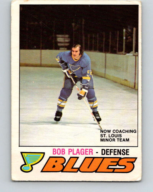 1977-78 O-Pee-Chee #285 Bob Plager  St. Louis Blues  V14969