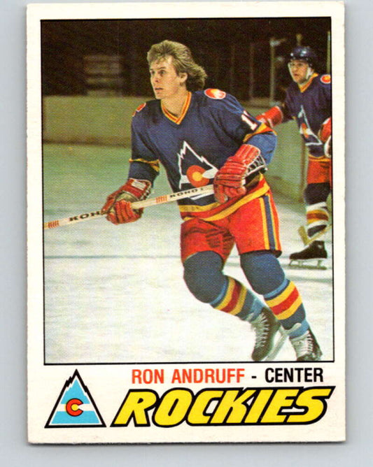 1977-78 O-Pee-Chee #288 Ron Andruff  RC Rookie Colorado Rockies  V14980