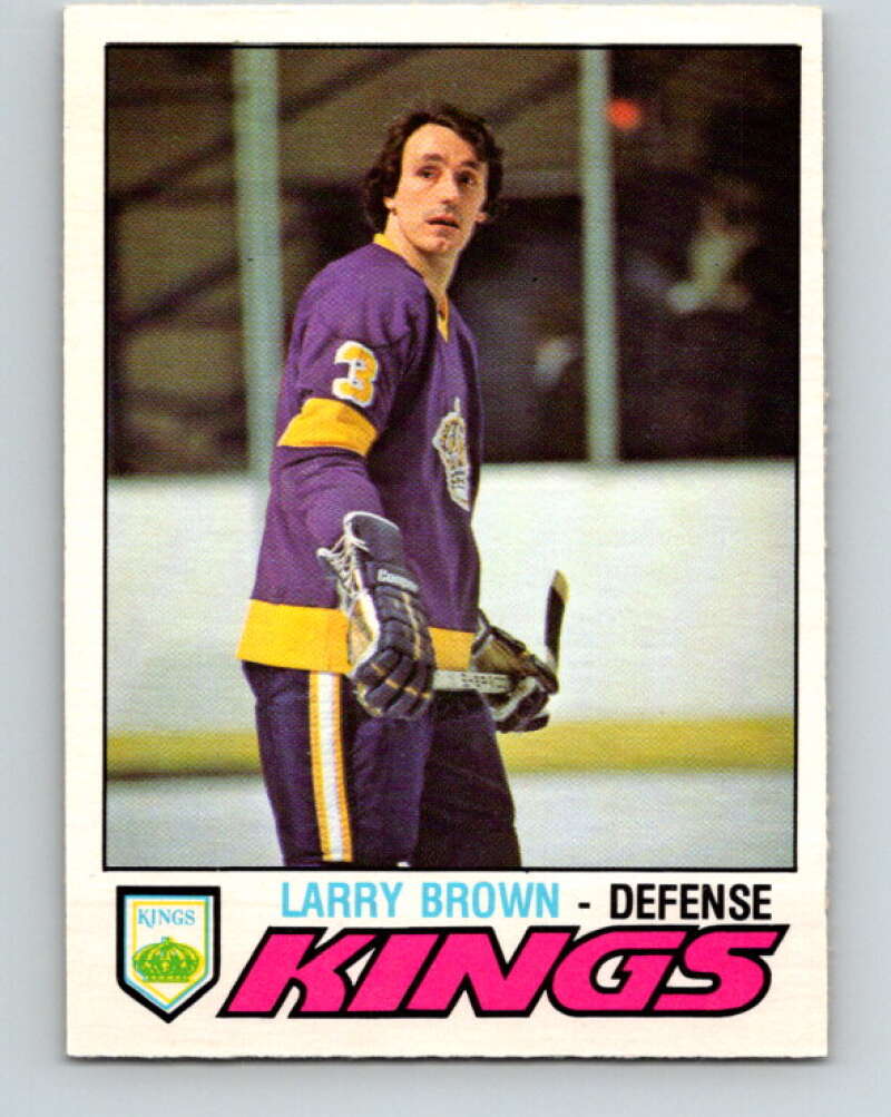 1977-78 O-Pee-Chee #289 Larry Brown  Los Angeles Kings  V14990