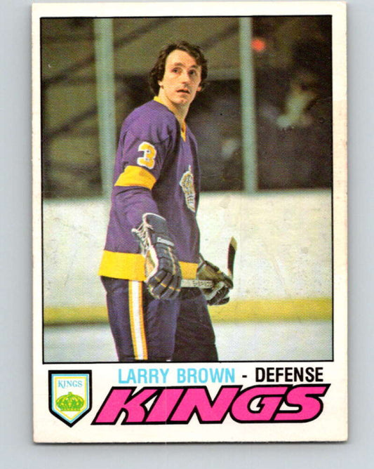 1977-78 O-Pee-Chee #289 Larry Brown  Los Angeles Kings  V14992