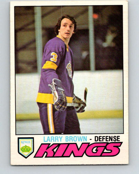 1977-78 O-Pee-Chee #289 Larry Brown  Los Angeles Kings  V14993