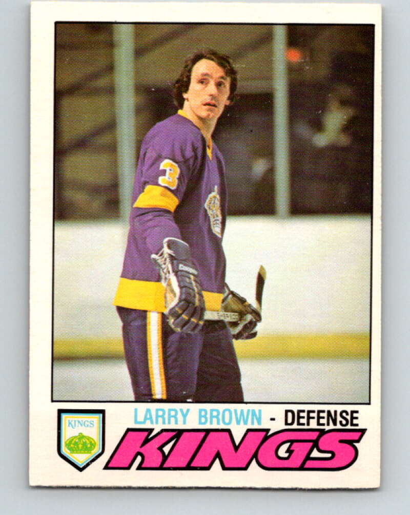 1977-78 O-Pee-Chee #289 Larry Brown  Los Angeles Kings  V14994