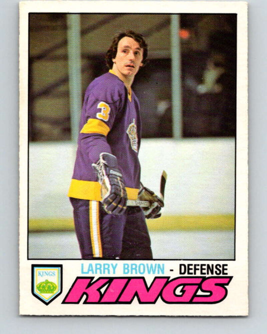 1977-78 O-Pee-Chee #289 Larry Brown  Los Angeles Kings  V14995