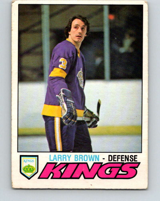 1977-78 O-Pee-Chee #289 Larry Brown  Los Angeles Kings  V14996