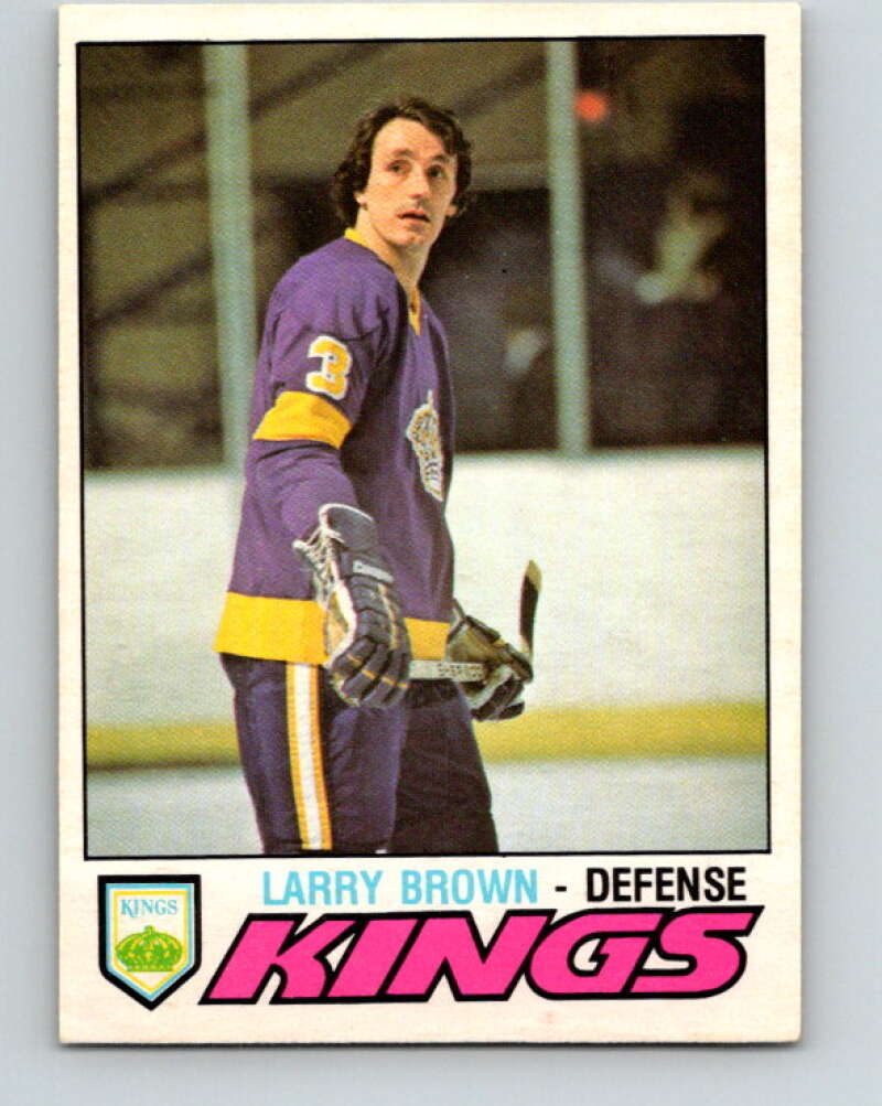 1977-78 O-Pee-Chee #289 Larry Brown  Los Angeles Kings  V14998