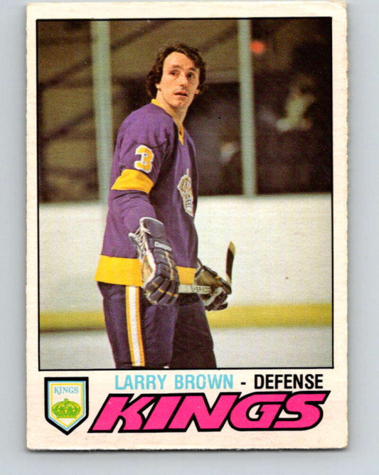 1977-78 O-Pee-Chee #289 Larry Brown  Los Angeles Kings  V15001