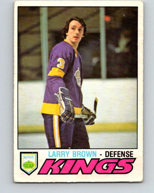 1977-78 O-Pee-Chee #289 Larry Brown  Los Angeles Kings  V15002