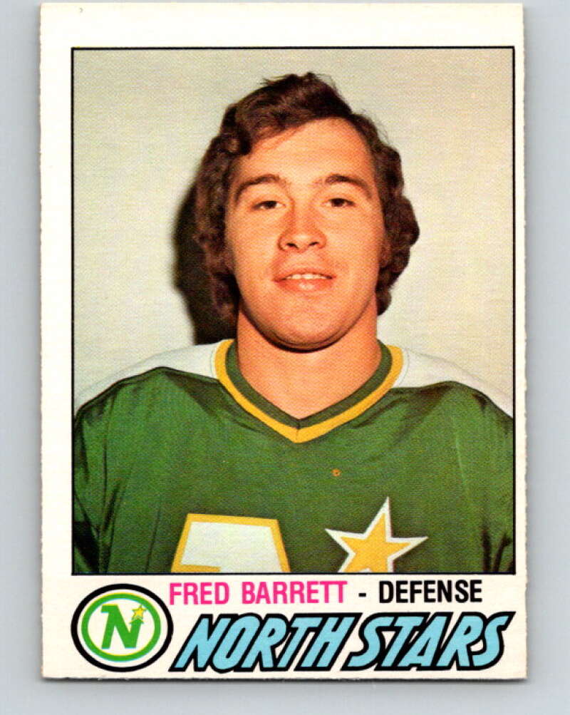 1977-78 O-Pee-Chee #291 Fred Barrett  Minnesota North Stars  V15010