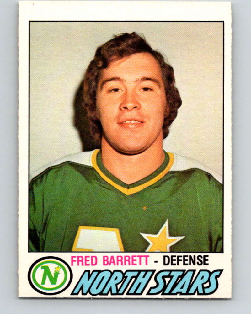 1977-78 O-Pee-Chee #291 Fred Barrett  Minnesota North Stars  V15011