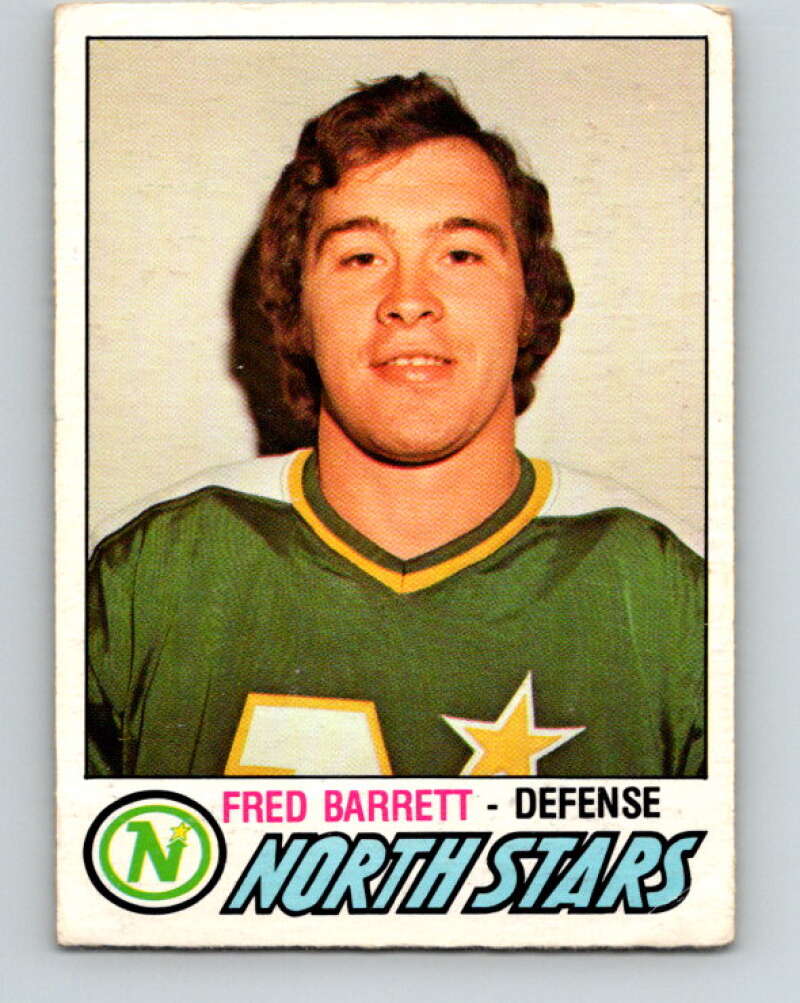 1977-78 O-Pee-Chee #291 Fred Barrett  Minnesota North Stars  V15013