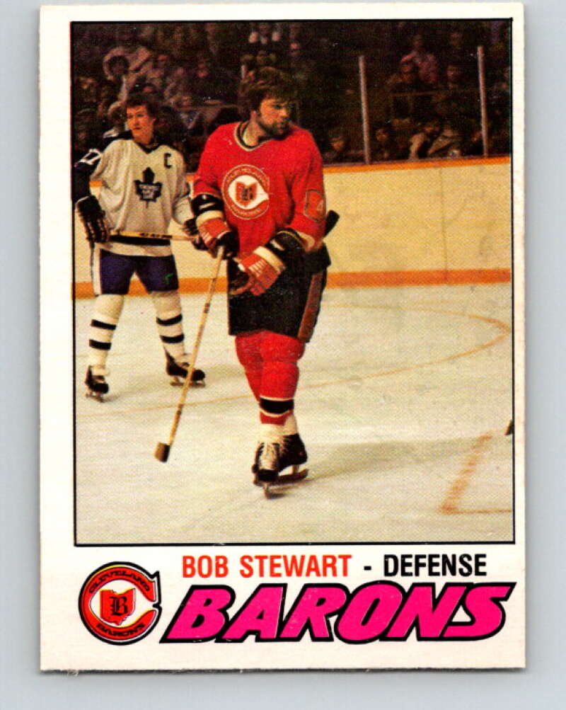 1977-78 O-Pee-Chee #299 Bob Stewart  Cleveland Barons  V15061