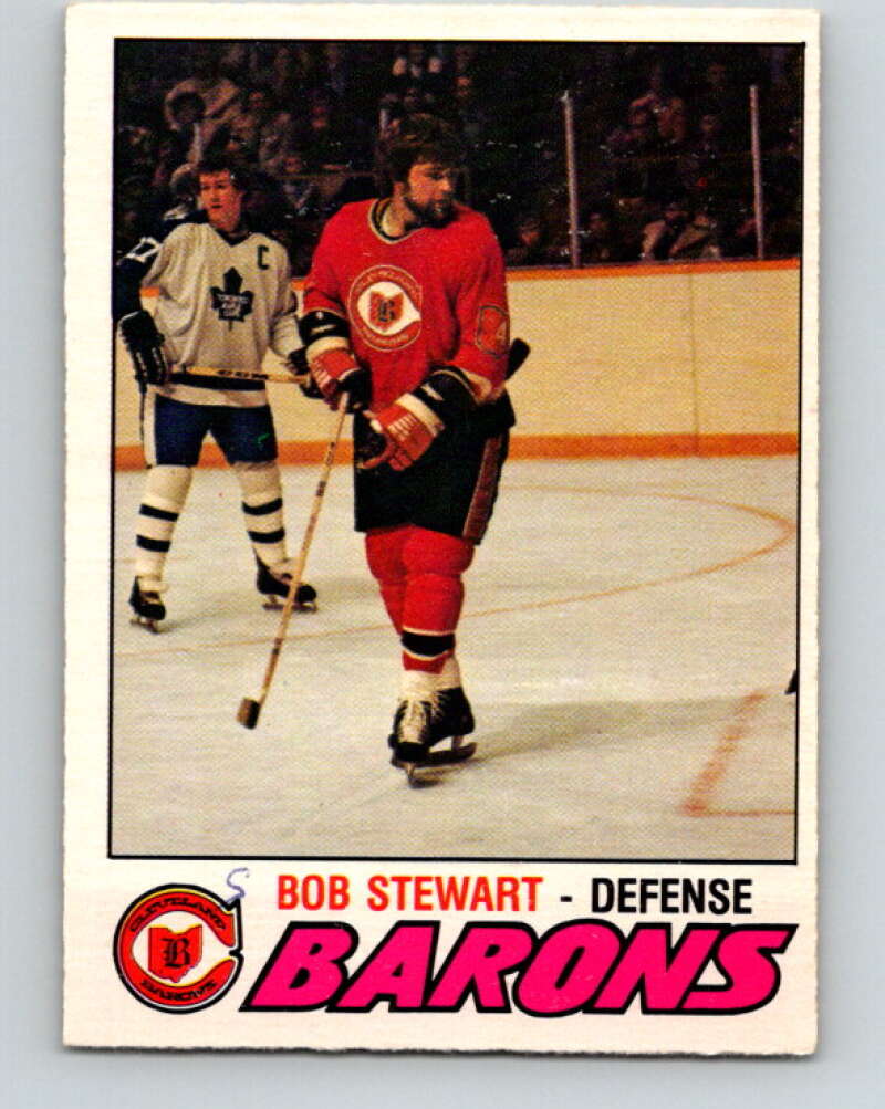1977-78 O-Pee-Chee #299 Bob Stewart  Cleveland Barons  V15062