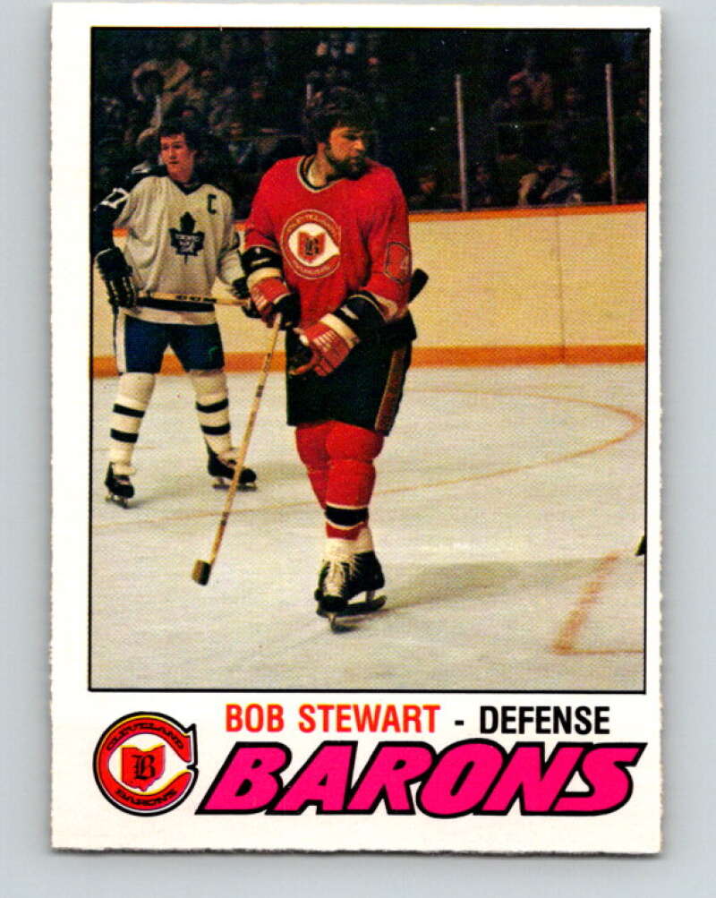 1977-78 O-Pee-Chee #299 Bob Stewart  Cleveland Barons  V15063