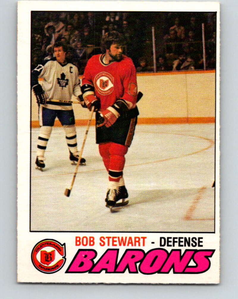 1977-78 O-Pee-Chee #299 Bob Stewart  Cleveland Barons  V15064