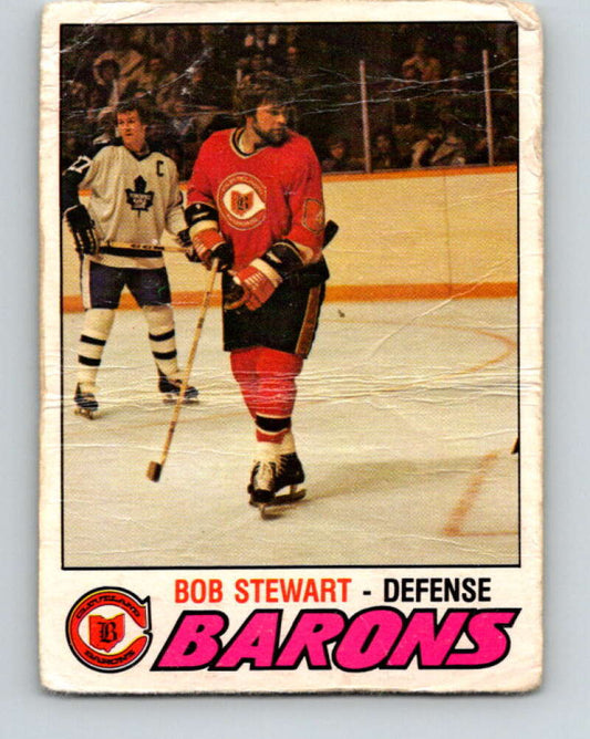 1977-78 O-Pee-Chee #299 Bob Stewart  Cleveland Barons  V15067