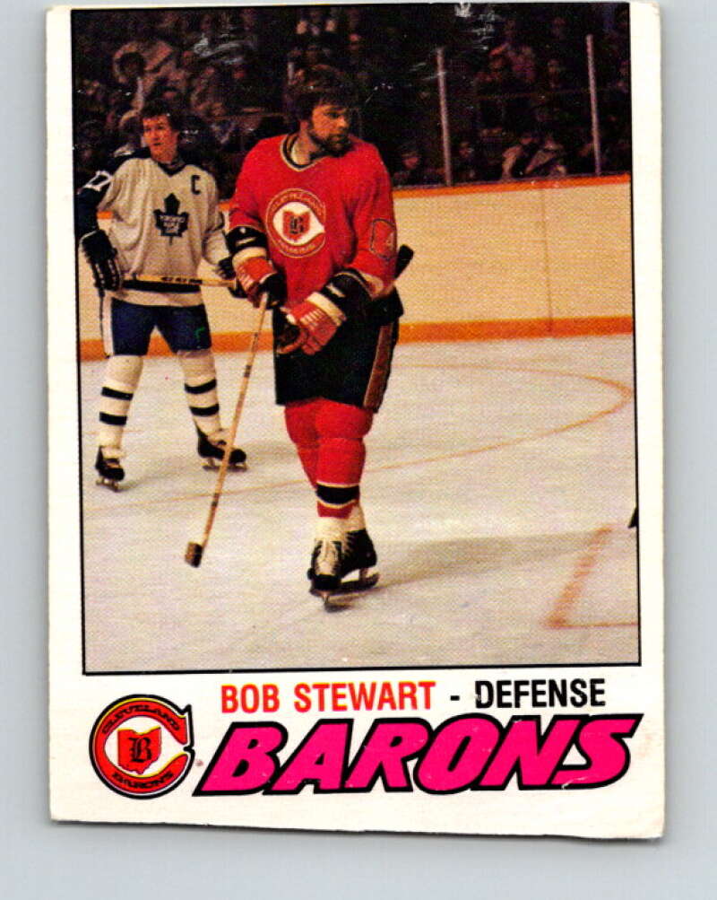 1977-78 O-Pee-Chee #299 Bob Stewart  Cleveland Barons  V15068
