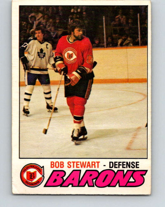 1977-78 O-Pee-Chee #299 Bob Stewart  Cleveland Barons  V15070
