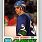 1977-78 O-Pee-Chee #304 Larry Carriere  Vancouver Canucks  V15102