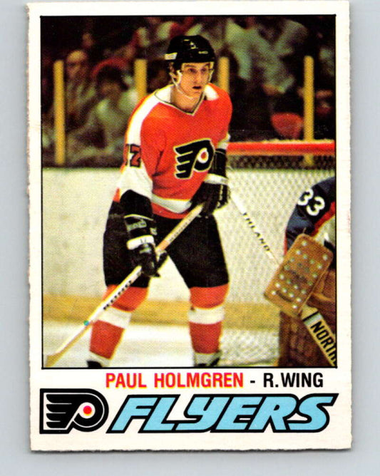 1977-78 O-Pee-Chee #307 Paul Holmgren  RC Rookie Philadelphia Flyers  V15112