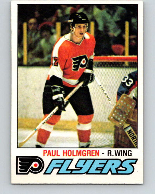 1977-78 O-Pee-Chee #307 Paul Holmgren  RC Rookie Philadelphia Flyers  V15113