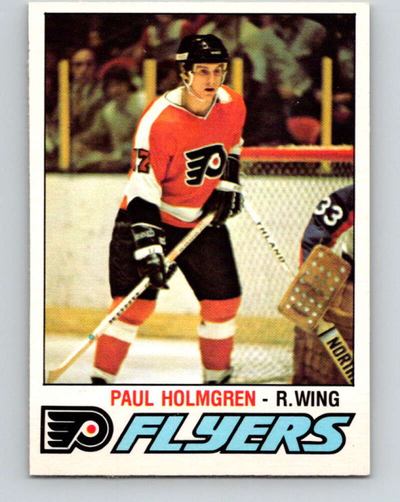 1977-78 O-Pee-Chee #307 Paul Holmgren  RC Rookie Philadelphia Flyers  V15115