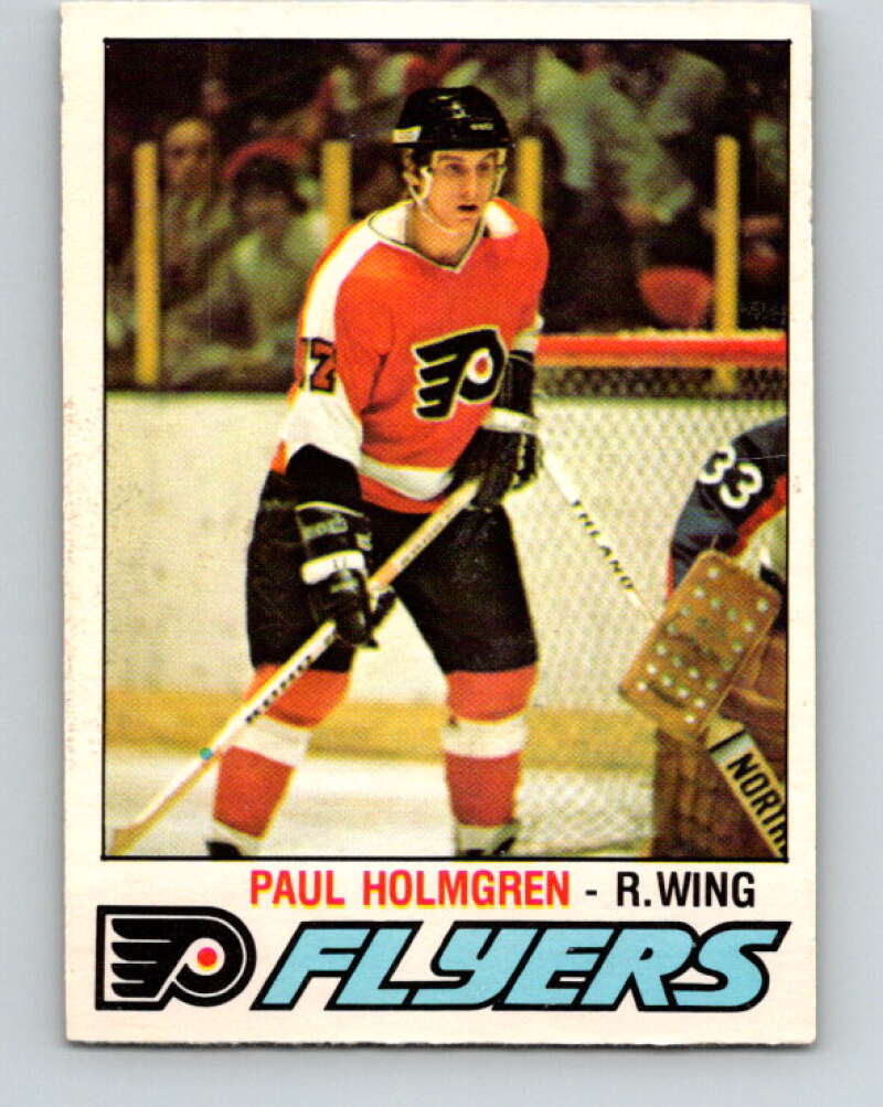 1977-78 O-Pee-Chee #307 Paul Holmgren  RC Rookie Philadelphia Flyers  V15116