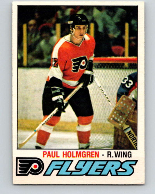 1977-78 O-Pee-Chee #307 Paul Holmgren  RC Rookie Philadelphia Flyers  V15117