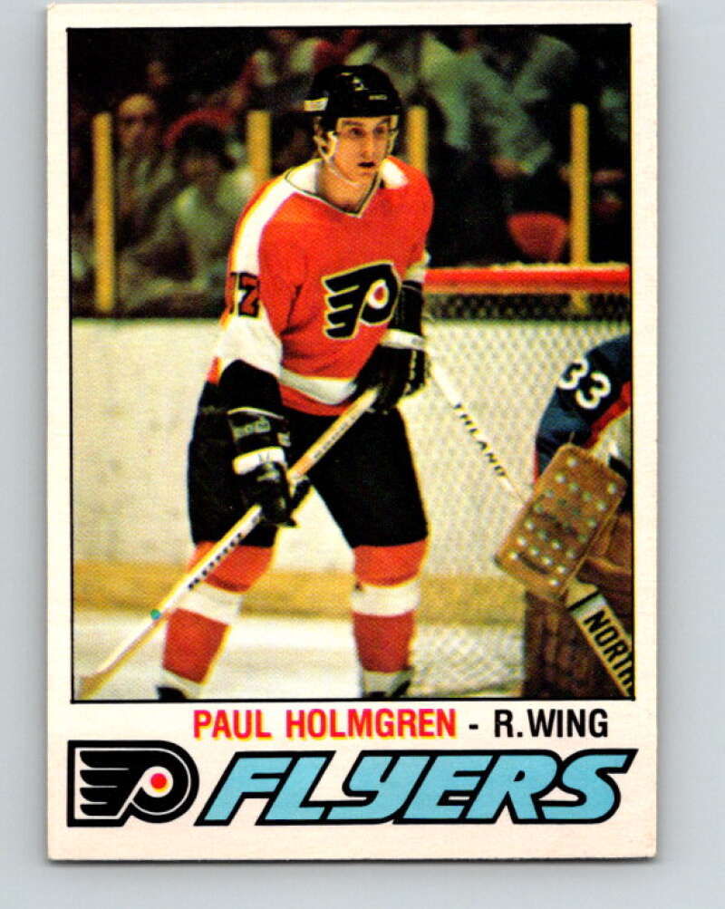 1977-78 O-Pee-Chee #307 Paul Holmgren  RC Rookie Philadelphia Flyers  V15119