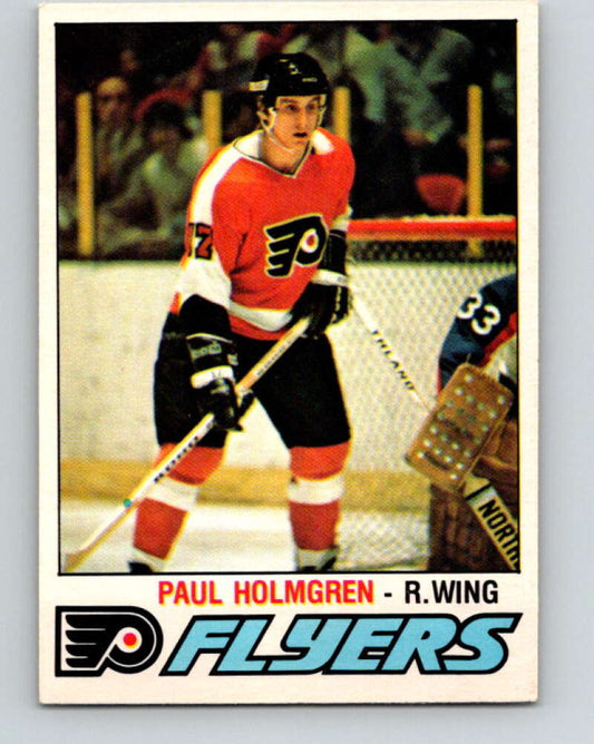 1977-78 O-Pee-Chee #307 Paul Holmgren  RC Rookie Philadelphia Flyers  V15119