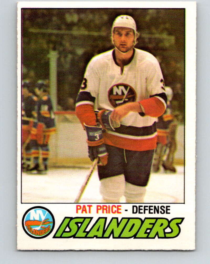1977-78 O-Pee-Chee #308 Pat Price  New York Islanders  V15127