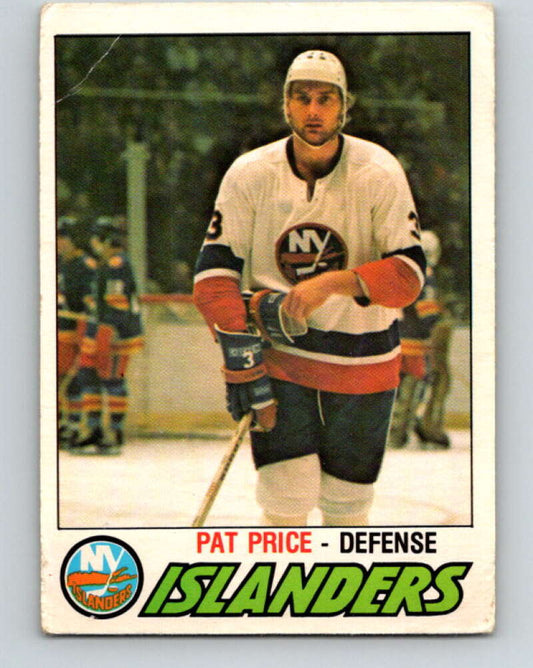 1977-78 O-Pee-Chee #308 Pat Price  New York Islanders  V15133