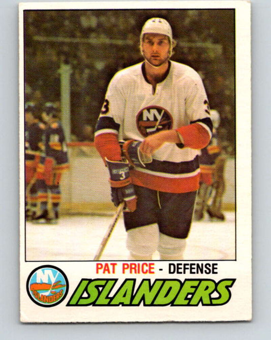 1977-78 O-Pee-Chee #308 Pat Price  New York Islanders  V15134