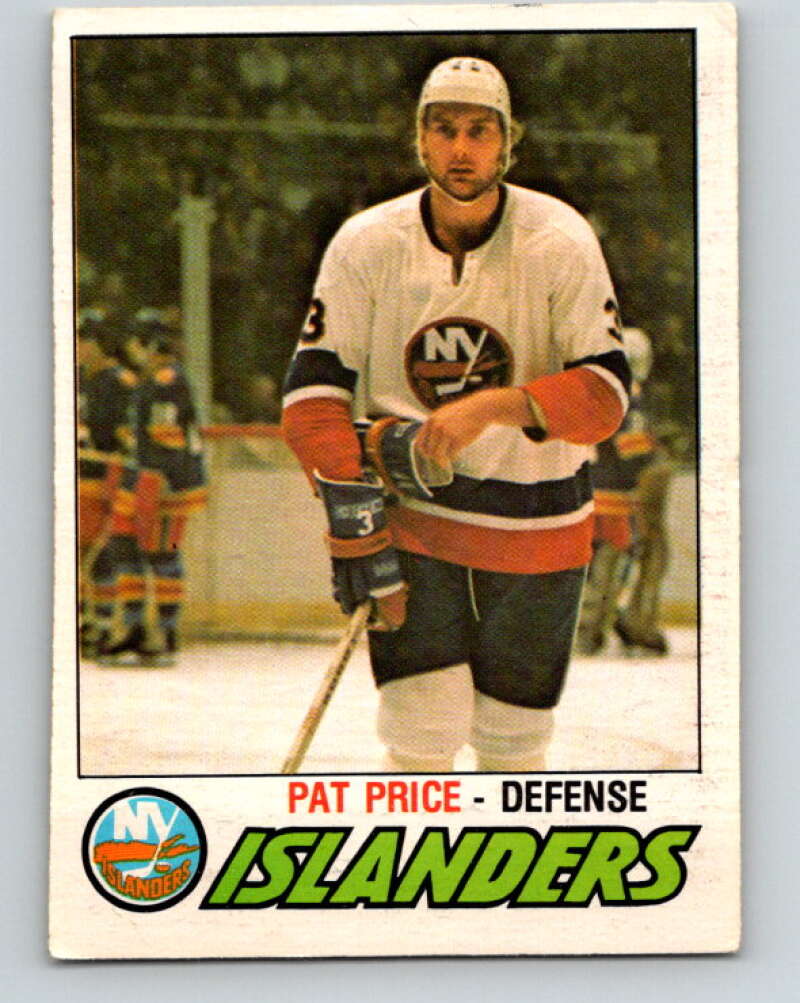 1977-78 O-Pee-Chee #308 Pat Price  New York Islanders  V15135